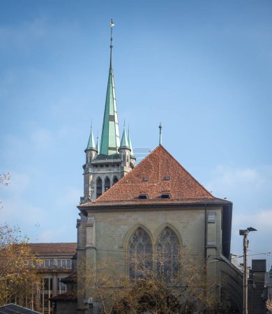 Téléchargez les photos : Église Saint-François (Église réformée de Saint-François) - Lausanne, Suisse - en image libre de droit