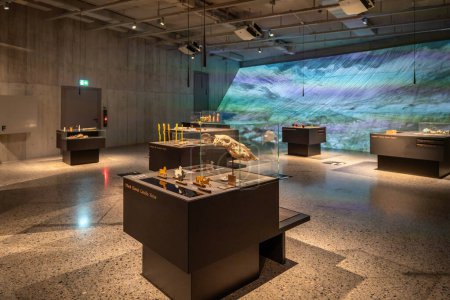 Téléchargez les photos : Zurich, Suisse - 20 nov. 2019 : Exposition d'archéologie au Musée national suisse - Zurich, Suisse - en image libre de droit
