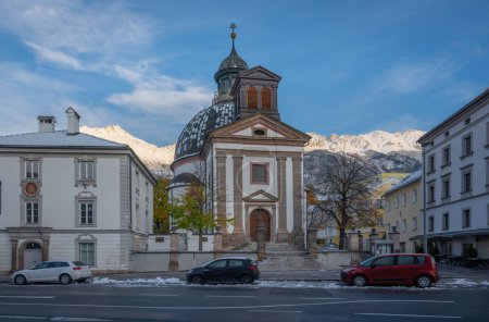 Foto de Iglesia parroquial de Santa María en Mariahilf - Innsbruck, Austria - Imagen libre de derechos