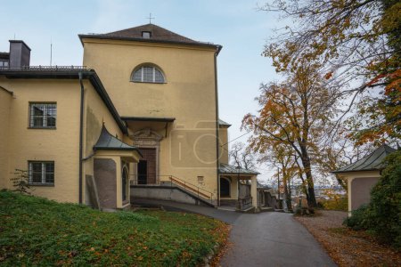 Téléchargez les photos : Monastère des Capucins à Kapuzinerberg - Salzbourg, Autriche - en image libre de droit