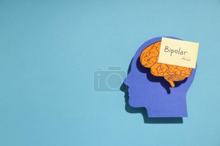 Photo for Mental disorder - Bipolar disorder, space for text - Royalty Free Image