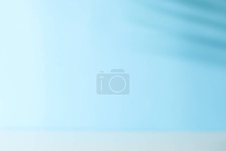 Photo for Blue background for summer time composition, space for text - Royalty Free Image