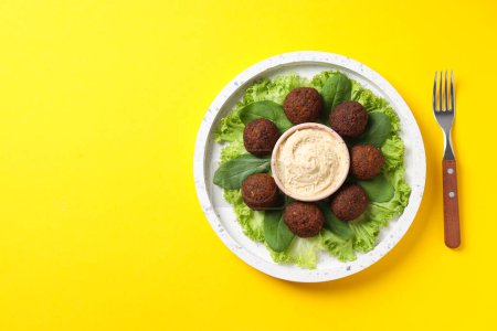 Téléchargez les photos : Concept alimentaire végétarien - falafel, boules de falafel savoureuses - en image libre de droit