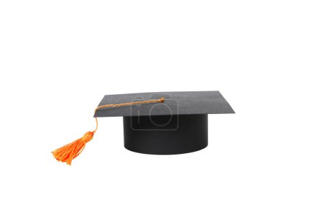 Photo for Concept of graduation, isolated on white background - Royalty Free Image