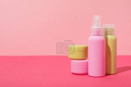 Photo for Barbiecore, concept of style with pink color, Barbiecore style - Royalty Free Image