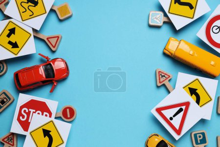 Photo for Driving school and driving lessons concept, education concept - Royalty Free Image