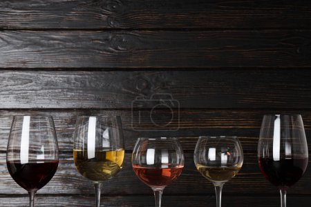 Concept gastronomique, concept de boisson alcoolisée délicieuse - vin