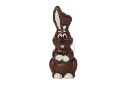 PNG, Chocolate hare, isolated on white background