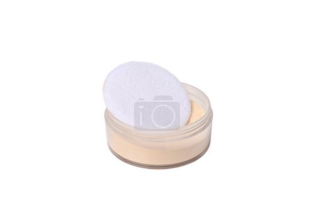PNG, bottle with powder, isolated on white background.