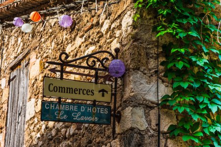 Photo for Moustiers Sainte Marie, Provence, Provence Alpes Cote d'Azur, France - Royalty Free Image