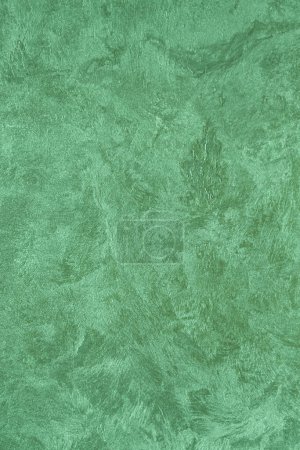 Photo for Green abstract background with place for text, texture pearl brown background for design, text, advertising, decorative plaster texture for walls. - Royalty Free Image
