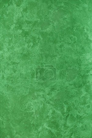 Photo for Green abstract background with place for text, texture pearl Green background for wall design, text, advertising, template, decorative plaster texture for digital walls. - Royalty Free Image