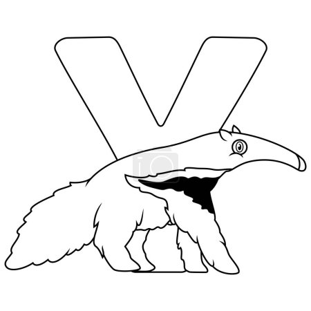 Illustration of Y letter for Yurumi