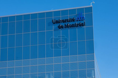 Photo for Montreal, CA - 10 October 2022: Facade of the Science Complex building of the Universite de Montreal on campus MIL - Royalty Free Image