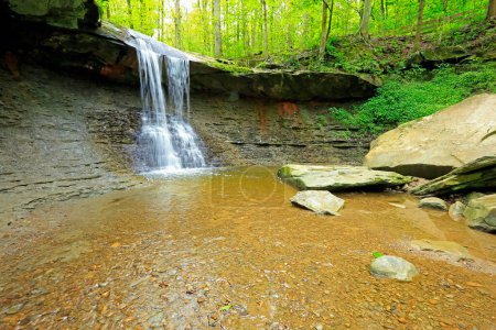 Photo for Landscape with Blue Hen Falls - Cuyahoga Valley National Park, Ohio - Royalty Free Image