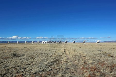 Distance view at Very Large Array, New Mexico