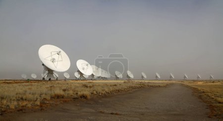 Photo for Large array of antennas - Very Large Array, New Mexico - Royalty Free Image