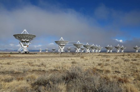 Array of radio telescopes - Very Large Array, New Mexico