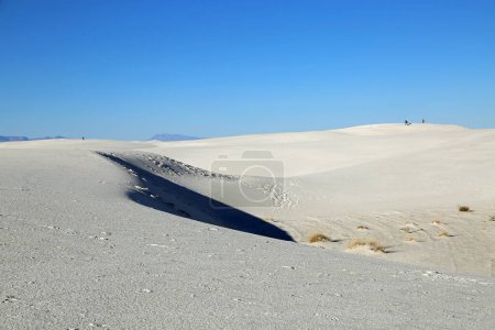 Walking the dune - White Sands National Park, New Mexico