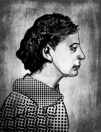 Téléchargez les photos : Fanny Efimovna Kaplan real name Feiga Haimovna Roytblat, was a Ukrainian Jewish woman, Socialist-Revolutionary, and early Soviet dissident. - en image libre de droit