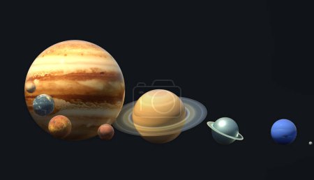 Téléchargez les photos : Planètes du système solaire - en image libre de droit