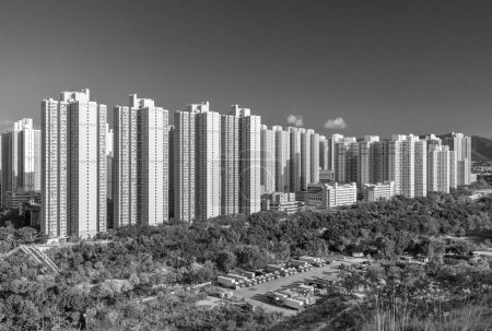 Téléchargez les photos : Immeuble résidentiel de grande hauteur de biens publics à Hong Kong - en image libre de droit