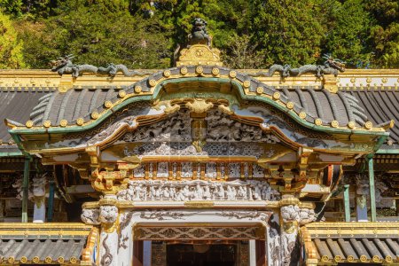 Foto de Exterior de la arquitectura histórica en Nikko, Japón - Imagen libre de derechos