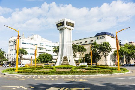 Téléchargez les photos : Vue du parc industriel technologique de Kaohsiung Nanzih à Taiwan, anciennement connu sous le nom de zone de traitement des exportations de Nanzih. - en image libre de droit