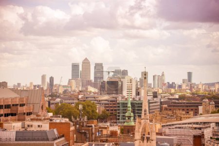 Photo for Panoramic view of London skyline. - Royalty Free Image