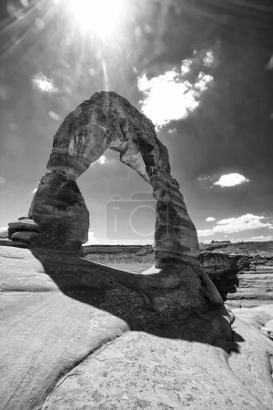 Téléchargez les photos : Belle image prise au parc national des Arches dans l'Utah - en image libre de droit