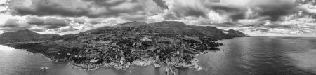 Photo for Panoramic view of Scopello, Sicily, aerial view. - Royalty Free Image