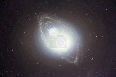 Téléchargez les photos : Un espace-temps de distorsion de galaxie en haute résolution - en image libre de droit