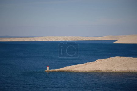 Photo for Croatian coast around village of Vrsi in summer time - Royalty Free Image