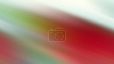 Photo for Abstract blurred background, green, red and white diagonal lines. Web banner. For design. - Royalty Free Image