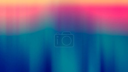 Photo for Blue tonal stripes vertical and pink orange horizontal stripes, abstract blurry background. Web banner. - Royalty Free Image