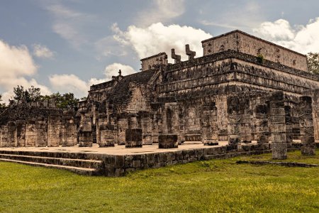 Photo for Chichenitza ruins ancient pre-colombian city in Yucatan, Mexico - Royalty Free Image