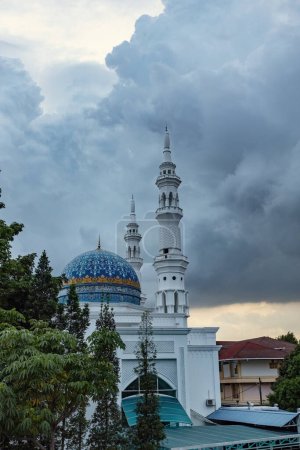 Photo for Al-Bukhari Foundation Mosque in Kuala Lumpur, Malaysia - Royalty Free Image