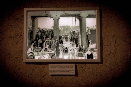 Téléchargez les photos : Ancienne collection de photos au Musée du Palais Al Masmak à Riyad Arabie Saoudite - en image libre de droit