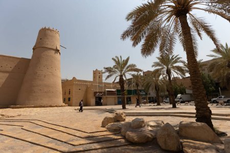 Téléchargez les photos : Vue extérieure du Musée du Palais Al Masmak à Riyad Arabie Saoudite - en image libre de droit