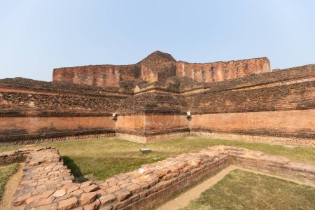 Paharpur Buddhistisches Vihara Museum Unesco-Weltkulturerbe in Joypurhat Bangladesch