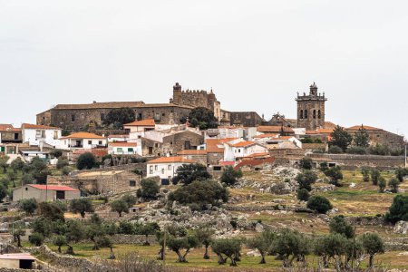 Church Iglesia de los Martires at Brozas, Extremadura in Spain, Europe