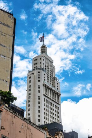 Photo for Altino Arantes Building in Sao Paulo in Brazil former Banespa headquarters, today Farol Santander - Royalty Free Image