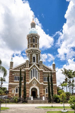 Photo for Igreja Matriz Church at Sao Joao Batista, Santa Catarina in Brazil - Royalty Free Image
