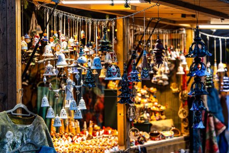 Photo for Christmas market at Chinese Tower in Munich, Bavaria, Germany in Europe - Royalty Free Image
