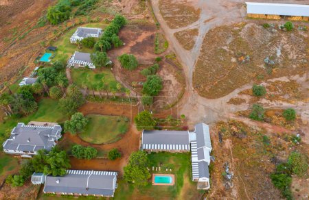 Téléchargez les photos : Country Guest House and Austrich Farm près de Oudtshoorn Afrique du Sud - en image libre de droit