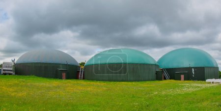 Biogas plant for power generation and energy generation