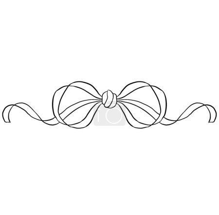 Photo for Bow tie doodle style icon vector illustration design - Royalty Free Image