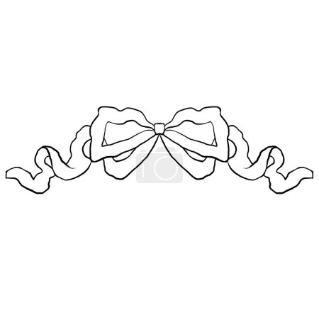 Photo for Bow tie icon, vector illustration - Royalty Free Image