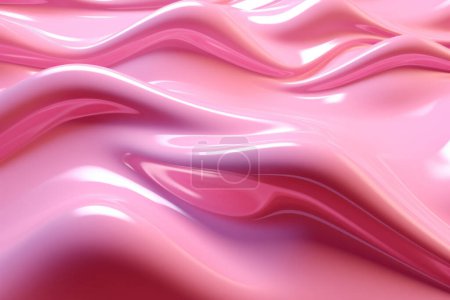 Foto de Fondo de plástico de vidrio rosa. Textura de plástico líquido - Imagen libre de derechos