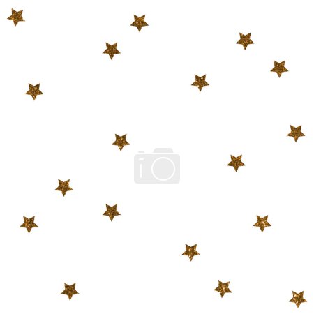 Photo for Seamless background with decorative stars - Royalty Free Image